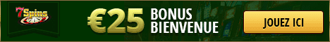 7Spins Casino 25 euros no deposit bonus, French landing