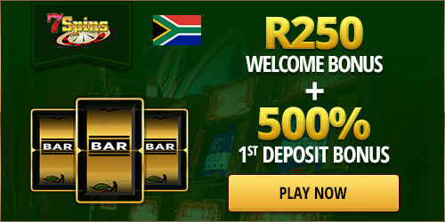 7Spins Casino- Free R250 + 500% Bonus on 1st Deposit 7Spins Casino- Free R250 + 500% Bonus on 1st Deposit