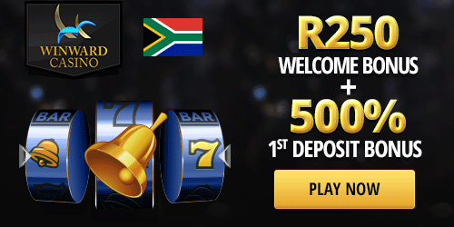 Winward
                                                          Casino - R250
                                                          Welcome Bonus
                                                          + 500% 1st
                                                          Deposit Bonus